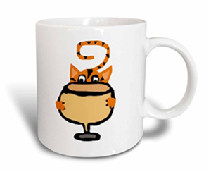 mugs ginger orange cats