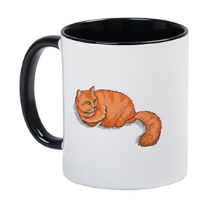 mugs ginger orange cats