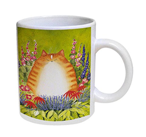 mugs ginger orange cats