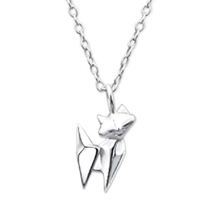 origami cat jewelry