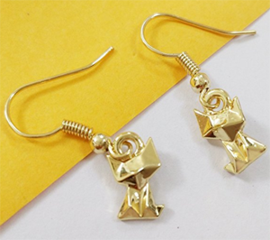 origami cat jewelry