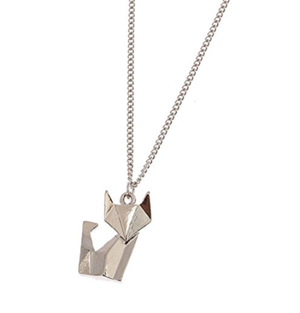 origami cat jewelry