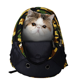 kitty travel backpack