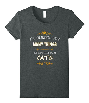 thanksgiving cat tshirts