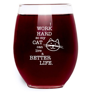 cat wine glasses