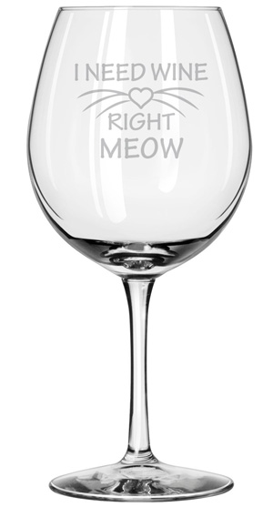 cat wine glasses