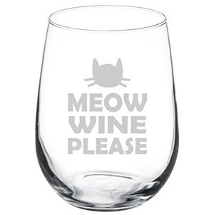 cat wine glasses