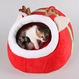 christmas cat houses scratchers tunnels beds caves