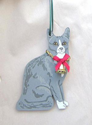 handmade cat ornaments