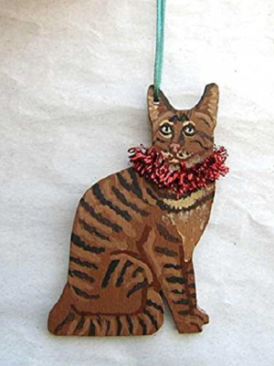 handmade cat ornaments