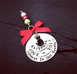 handmade cat ornaments