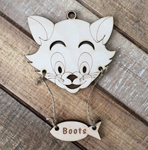 handmade cat ornaments