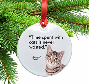 handmade cat ornaments