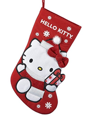 cat christmas stocking
