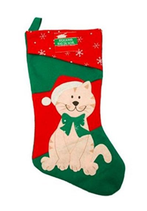 18 Inch 2 Pack: Christmas House Christmas Pet 1 Dog and 1 Cat Stockings