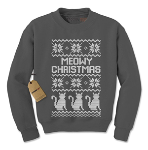 cat christmas sweatshirts men
