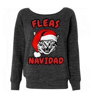 cat christmas sweatshirt women