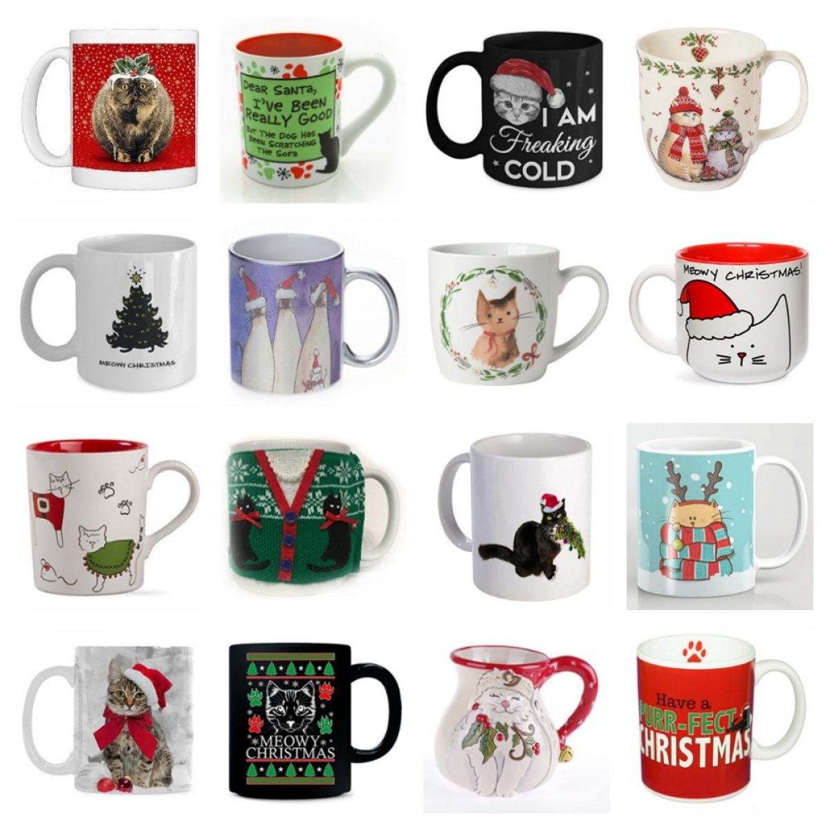 Funny Mugs Lets Eat Kitty Punctuation Saves Cats Christmas MAGIC NOVELTY MUG