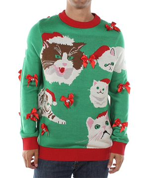 Kitty Christmas Sweaters For Men Who Love Cats! – Meow As Fluff