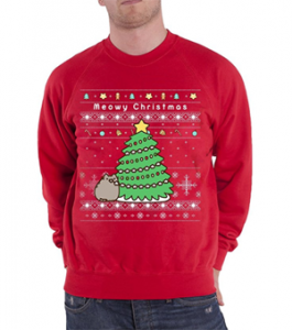 christmas sweater pusheen