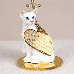 christmas cat memorial ornament