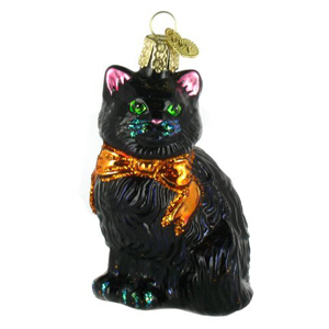 black cat ornaments for christmas tree