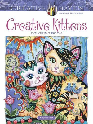 cat adult coloring books