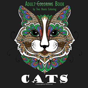 cat adult coloring books