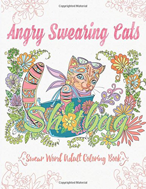 cat adult coloring books