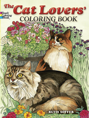 cat adult coloring books