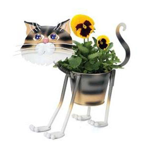 cat planters plant pots