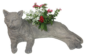 cat planters plant pots