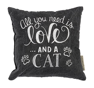 square cat throw pillows cushions