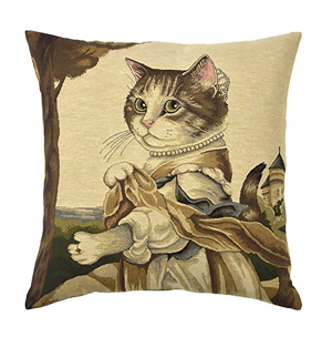 square cat throw pillows cushions