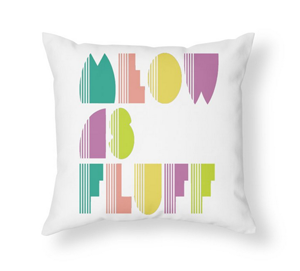 square cat throw pillows cushions