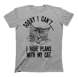 Simple And Stylish Cat T-shirts For Women Who Are Fanatical About ...