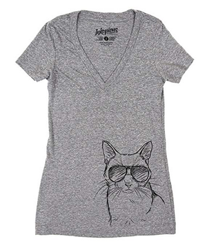 simple stylish cat tshirts for women