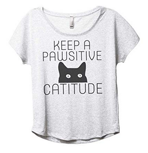 simple stylish cat tshirts for women