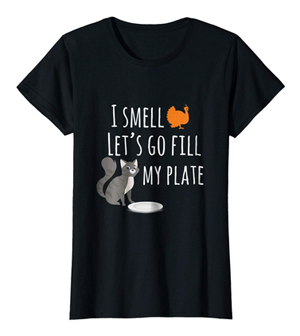 cat thanksgiving tshirts