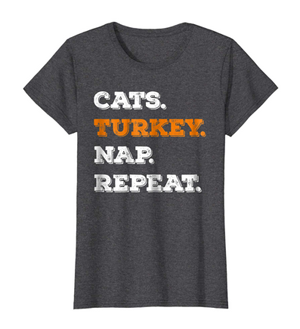 cat thanksgiving tshirts