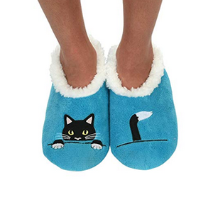 cat slippers womens