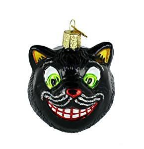 black cat christmas ornaments