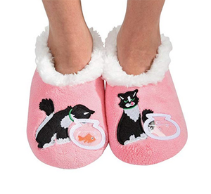 cat slippers for women