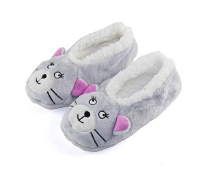 girls cat slippers