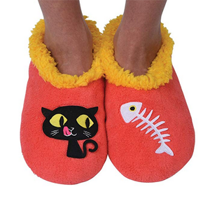 cat slippers for women