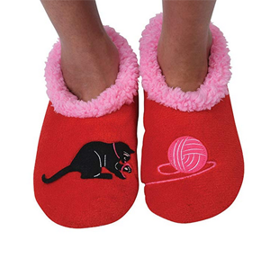 cat slippers for women