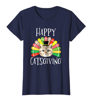 cat thanksgiving tshirts