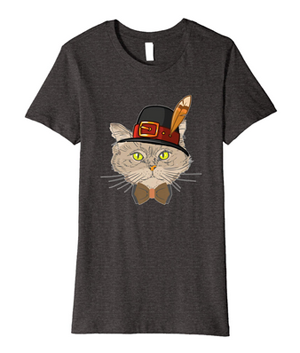 cat thanksgiving tshirts