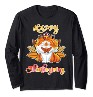 cat thanksgiving tshirts