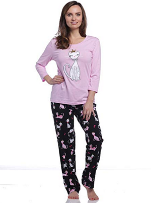 Cute Sets Of Cat Pajamas For Women Who Love Kitties! – Meow As Fluff